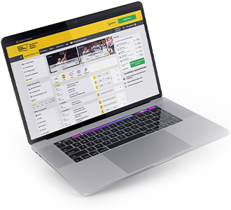 Opiniones de Interwetten en un ordenador que muestra su web.